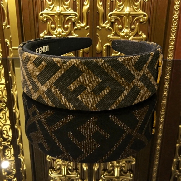 Black And Tan Icon Headband - Picture 3 of 5
